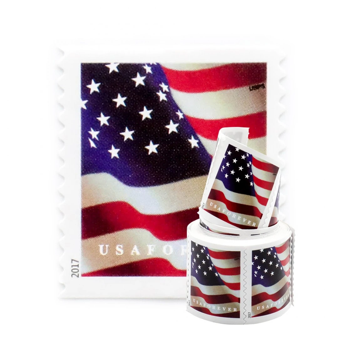 product_image_1765808608 2017 U.S Flag Forever First-Class Rate Stamps