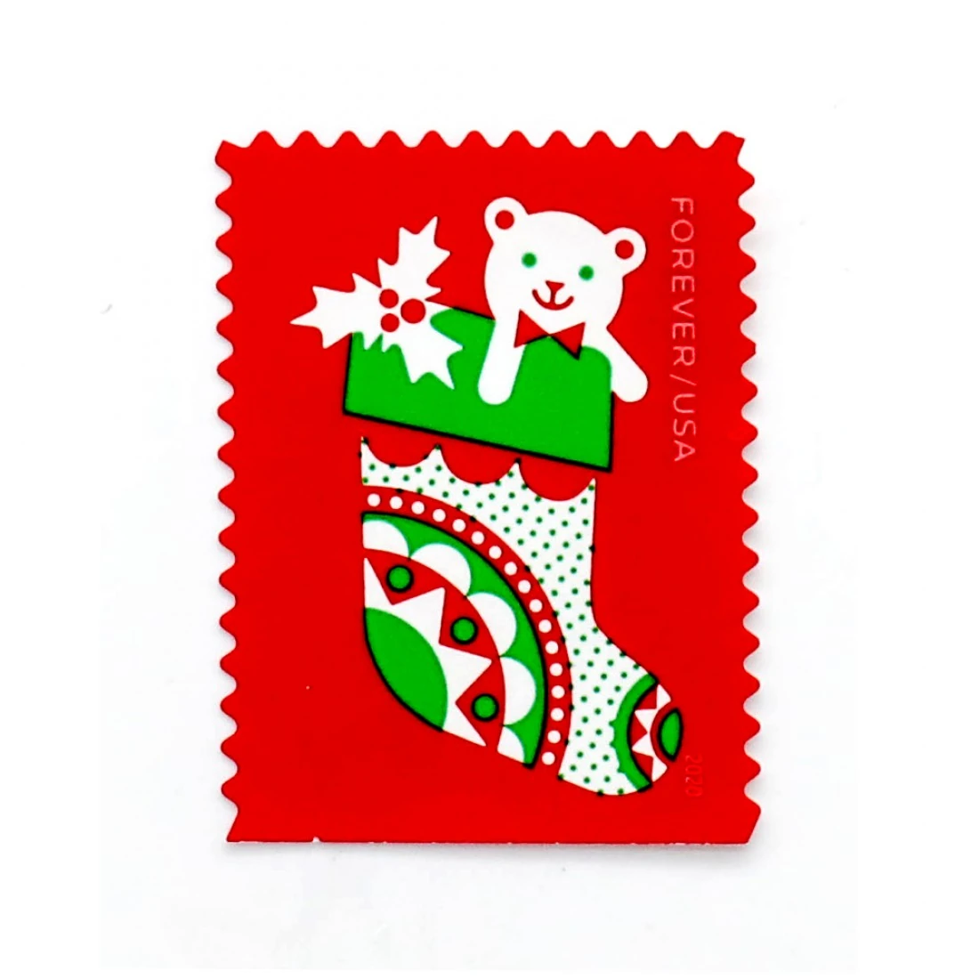product_image_1767475466 2020 US Christmas Holiday Delights Forever Postage Stamps