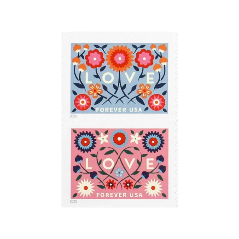U.S. 2022 Love Forever Stamps Wedding